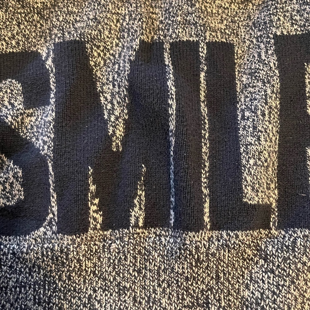 Baby GAP Gray and Black Knit Sweater - Picture 3 of 3
